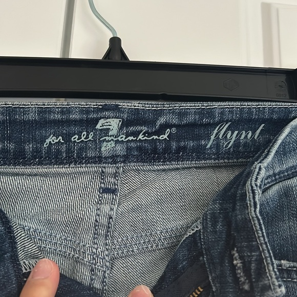 7 for all mankind flynt bootcut jeans - Picture 2 of 4